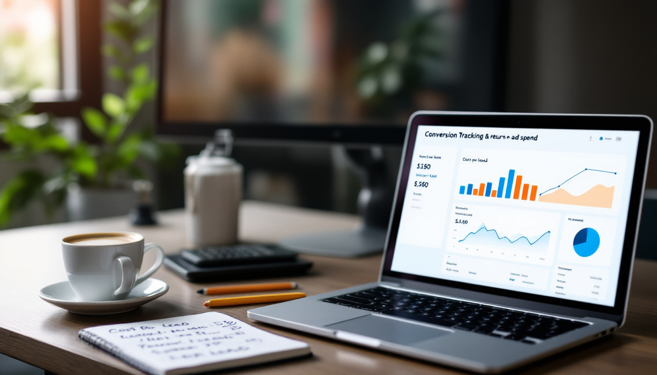 Conversion tracking and return on ad spend report for an Auckland Google Ads account